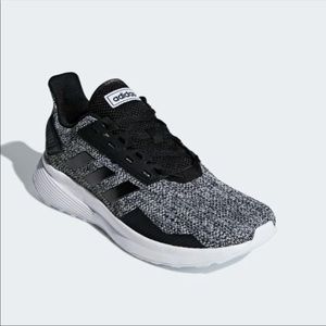 NWT Men’s Adidas Duramo 9 Shoe Black & White Sz 10